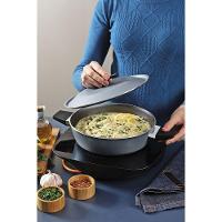 Arrozeira Tramontina Spezia Induction Alumínio Antiaderente Starflon Excellent Azul Ardósia 24 Cm Tramontina - 2