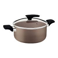 Caçarola Tramontina Milazzo Alumínio Antiaderente Starflon Max Amêndoa 28 Cm Tramontina - 1