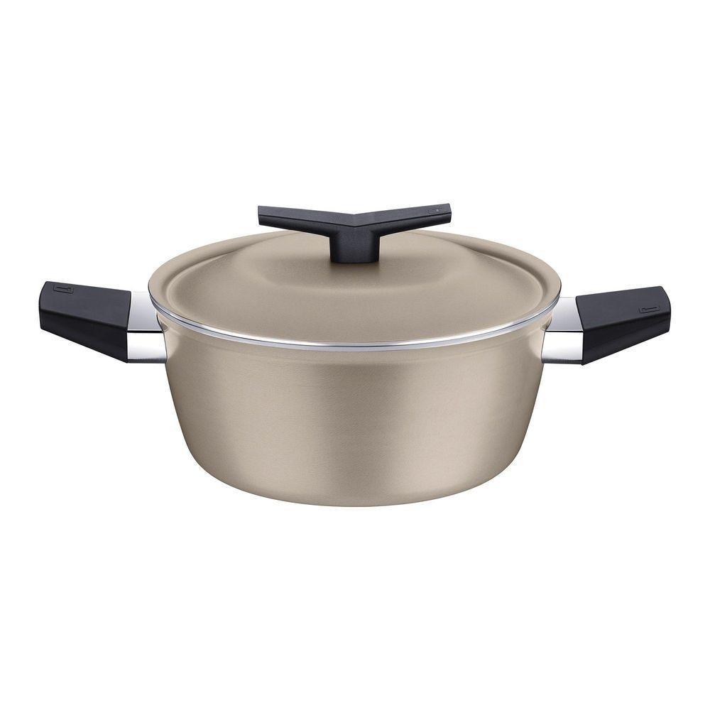 Caçarola Tramontina Spezia Induction Alumínio Antiaderente Starflon Excellent Areia 24 Cm Tramontina - 1