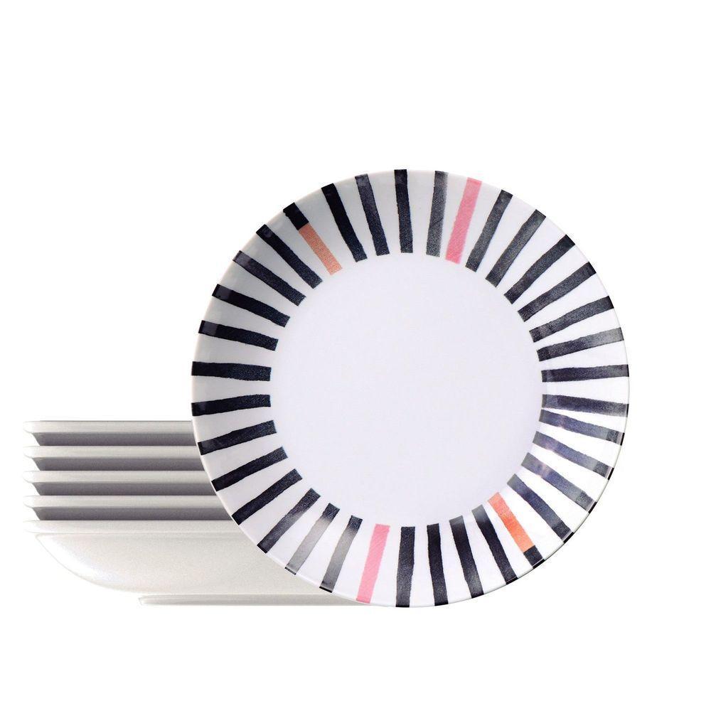 Kit Prato Fundo Tramontina Street Em Porcelana Decorada 22 Cm 06 Peças Tramontina - 1