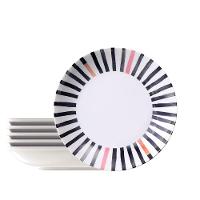 Kit Prato Fundo Tramontina Street Em Porcelana Decorada 22 Cm 06 Peças Tramontina - 1