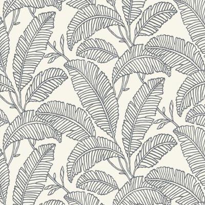 Papel De Parede Ciara Folhagem Branco A66402