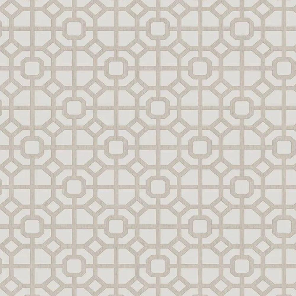Papel De Parede Hana Geométrico Cinza 1908-3 - 1