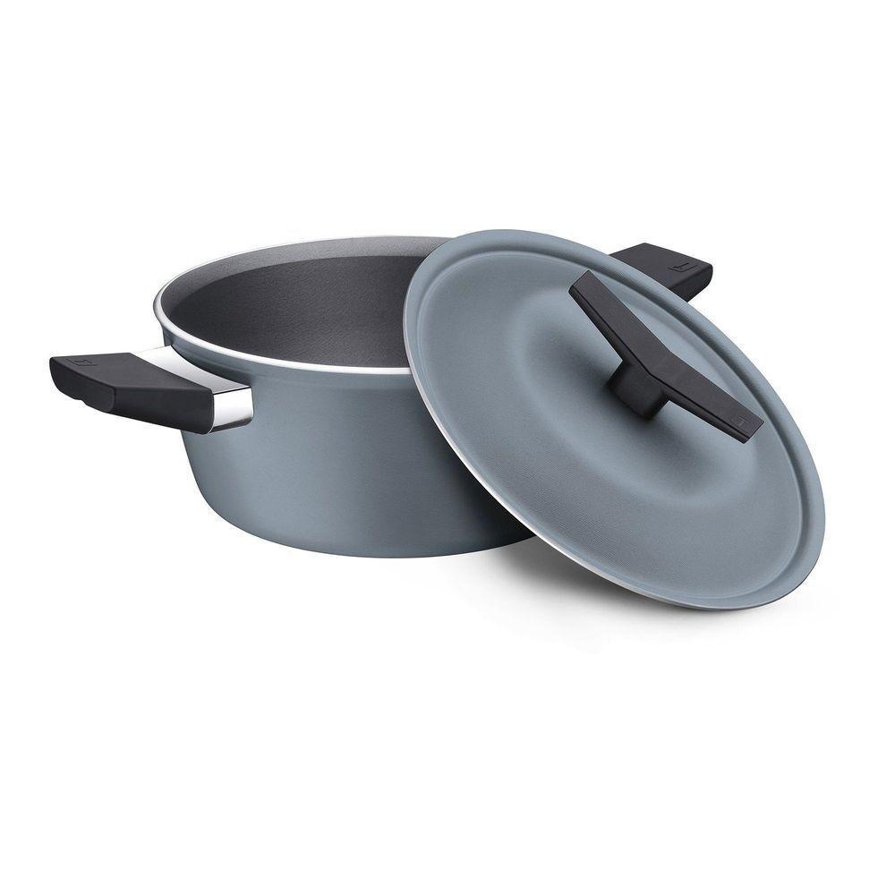 Caçarola Tramontina Spezia Induction Alumínio Antiaderente Starflon Excellent Azul Ardósia 20 Cm Tramontina - 3