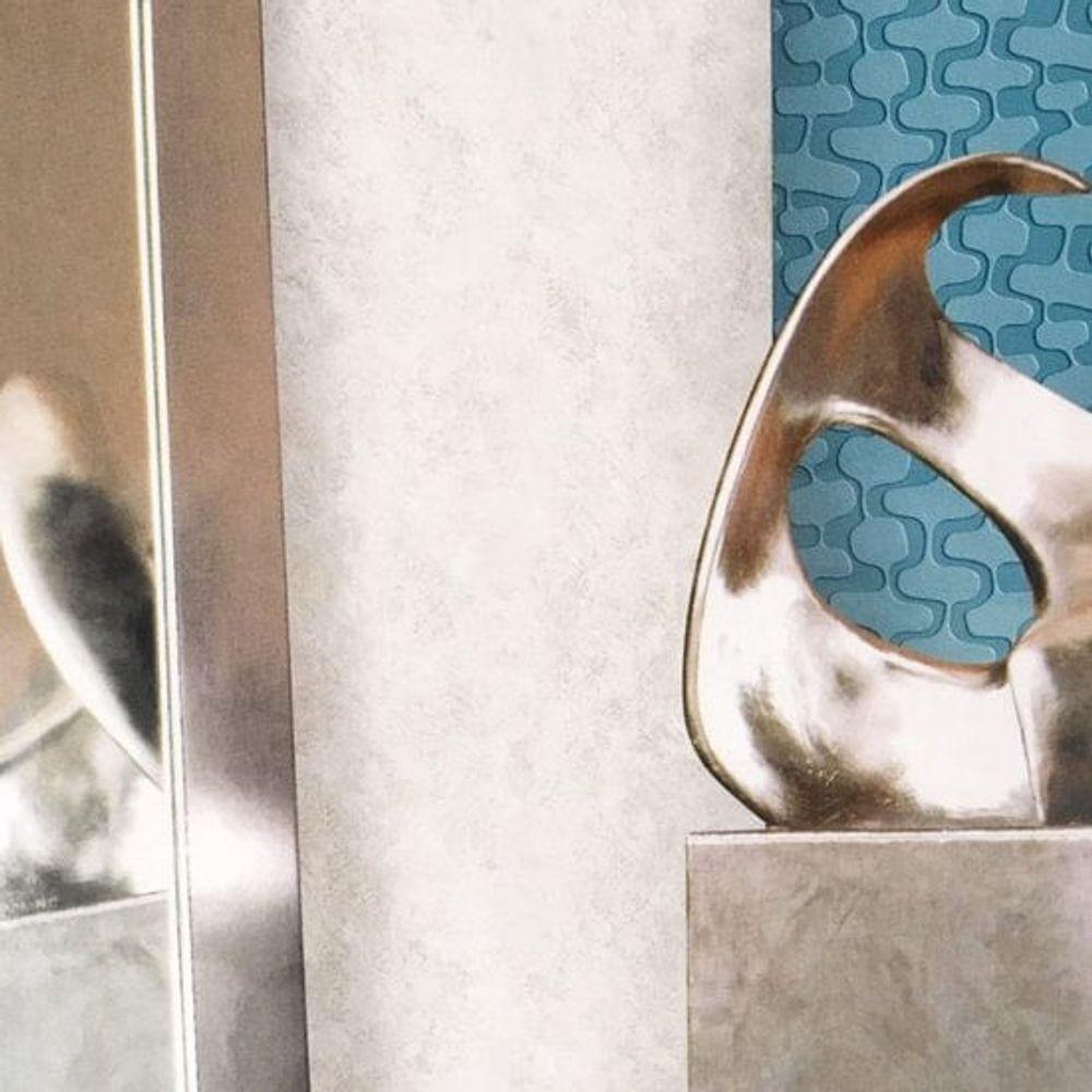 Papel De Parede Ddd Em 3d Max 28354 Geométrico - Rolo 10m X 0,53m - 2