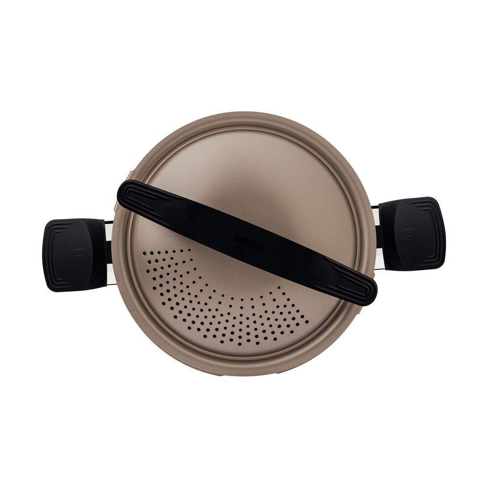 Espagueteira Tramontina Milazzo Alumínio Antiaderente Starflon Max Amêndoa 22 Cm Tramontina - 7