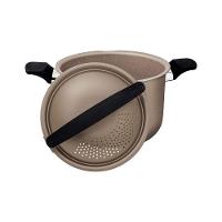 Espagueteira Tramontina Milazzo Alumínio Antiaderente Starflon Max Amêndoa 22 Cm Tramontina - 8