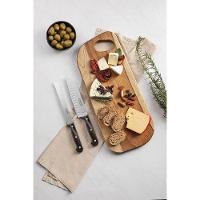 Kit Para Frios Tramontina Polywood Lâminas Aço Inox Cabos Madeira Trata Polywood Castanho 3 Peças Tramontina - 3