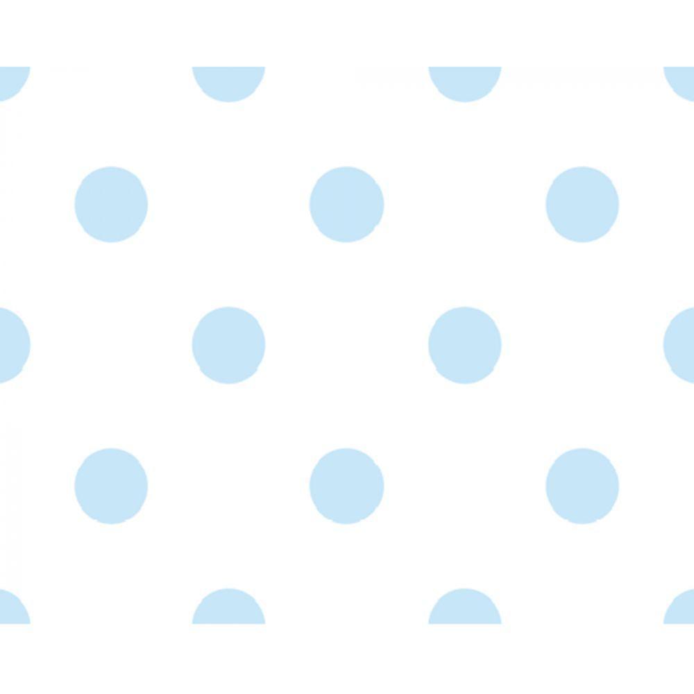 Papel De Parede Treboli Poás Azuis 5851 - Rolo 10m X 0,53m - 1