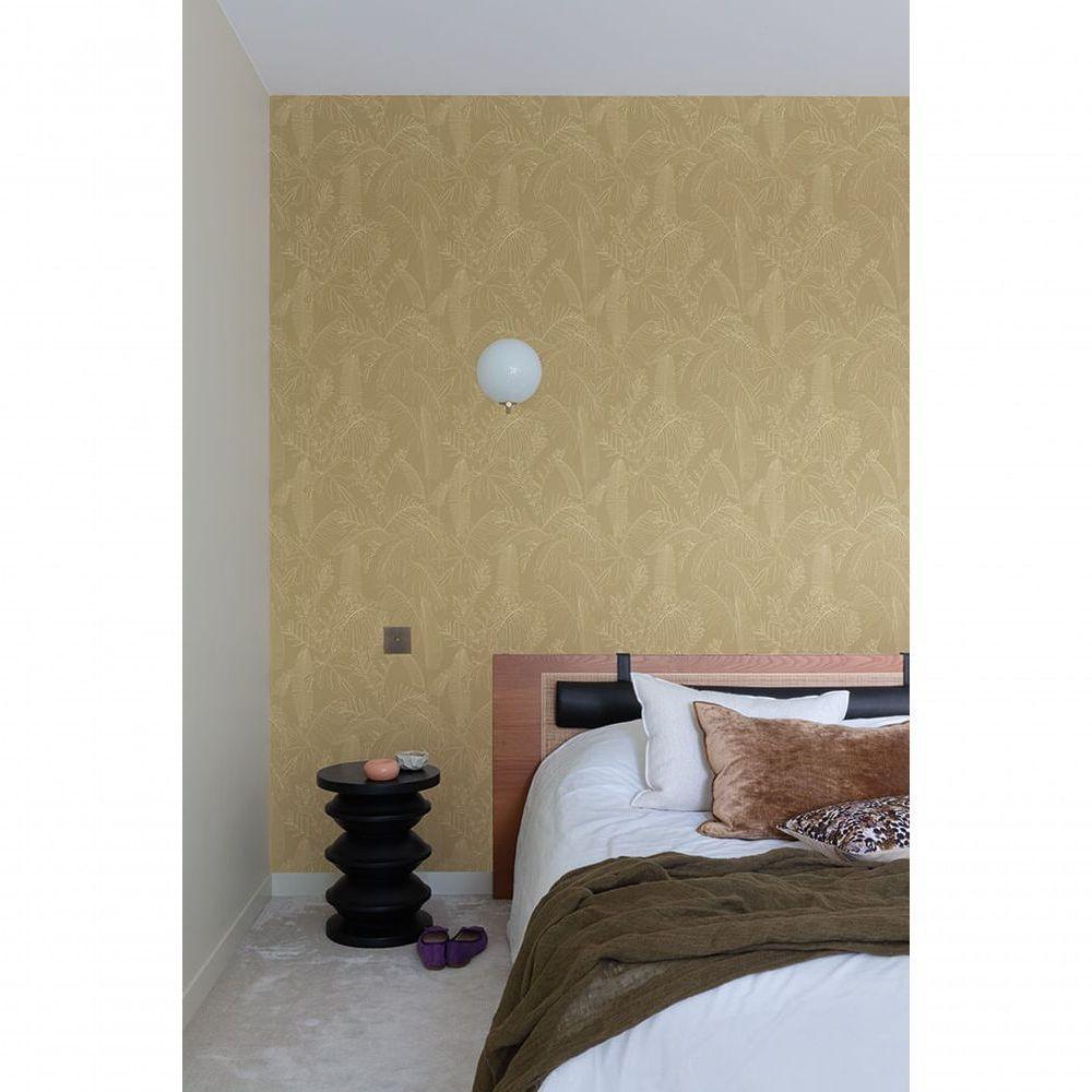 Papel De Parede Icon Folhagem Bege A69302 - 2