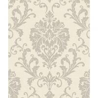 Papel De Parede Icon Damask Cinza Ic2001 - 1