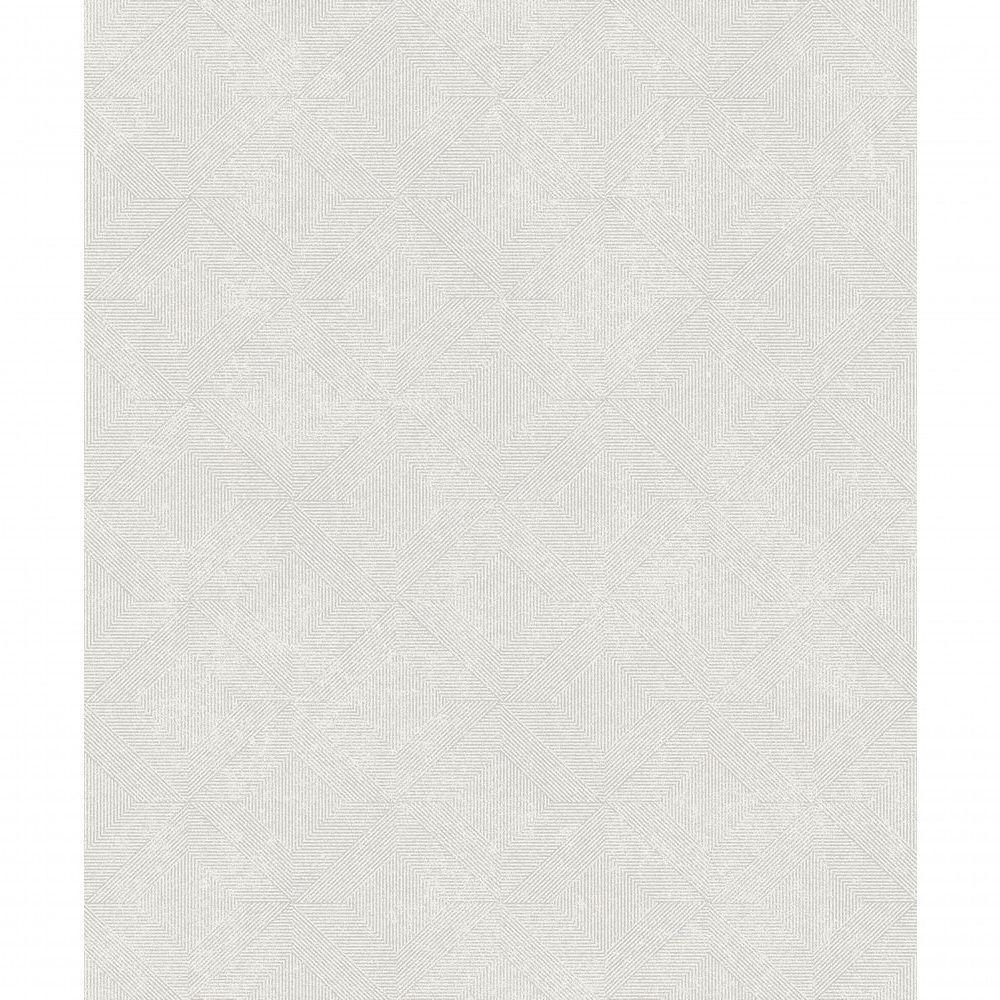 Papel De Parede Icon Geométrico Cinza A68202 - 1