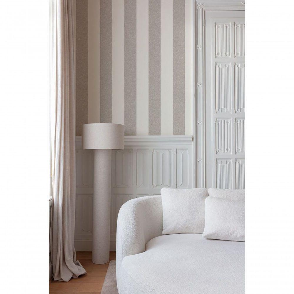 Papel De Parede Icon Listrado Cinza Ic4001 - 2