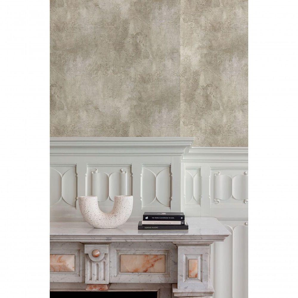 Papel De Parede Icon Aspecto Cimentício Bege Ic1204 - 2