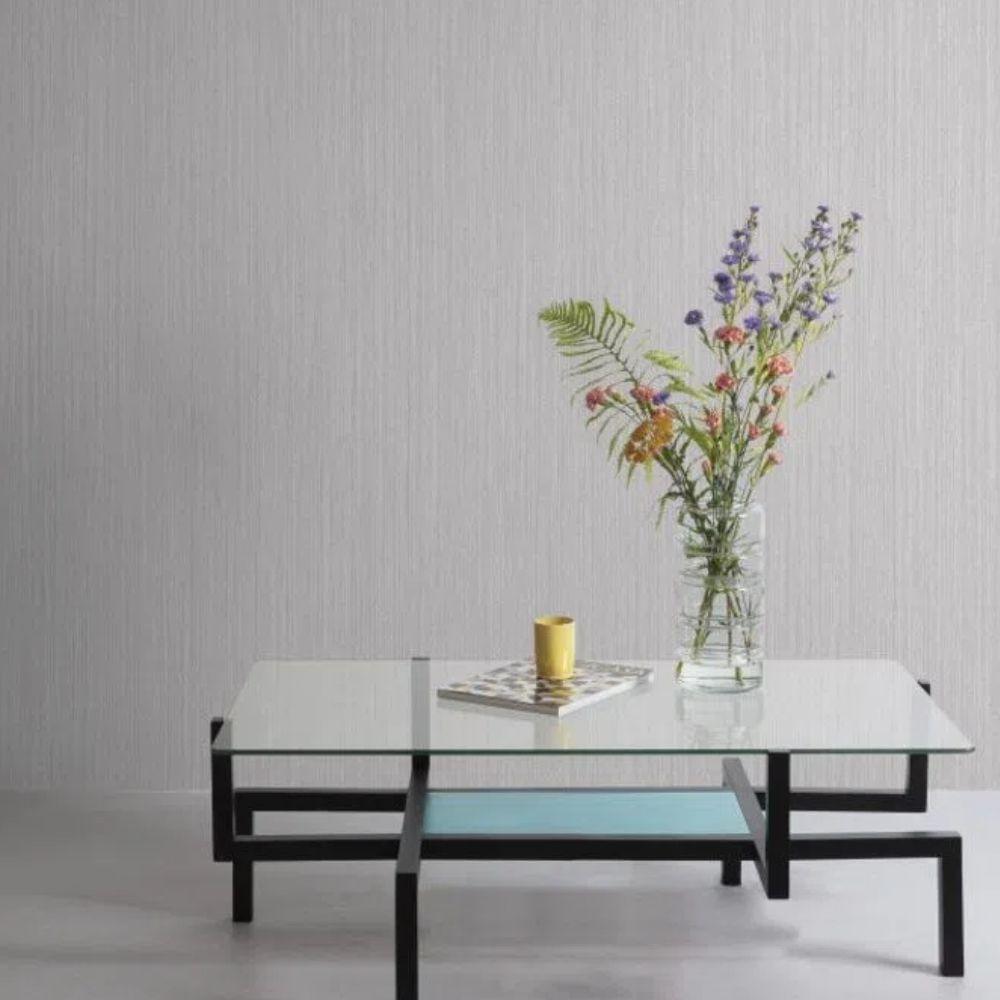 Papel De Parede Wanderlust Aspecto Têxtil Cinza Wl1504 - 1