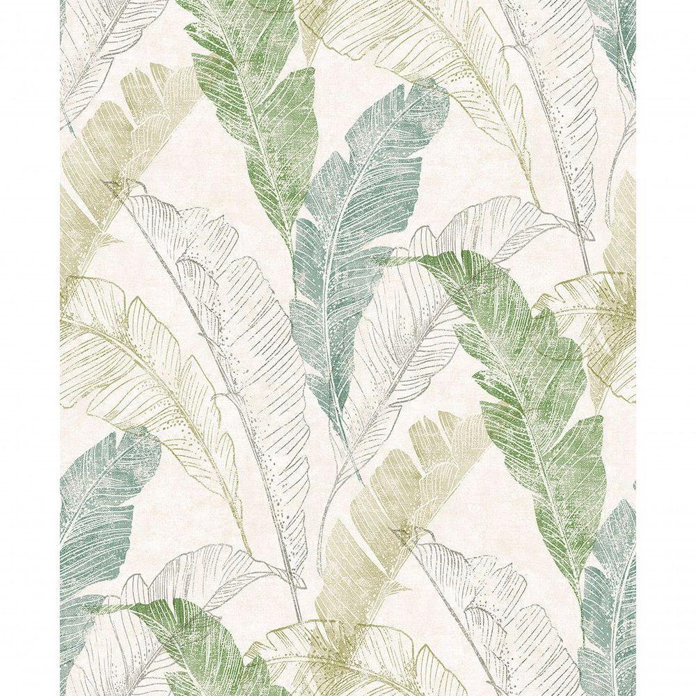 Myriad My2204 Folhas De Bananeira - Rolo 10m X 0,53m - 2