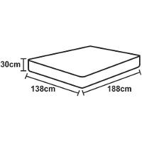 Jogo Cama Lençol Casa Scarpa Detail Casal Padrão Bordado Guipir Bordado Inglês Percal 300 Fios 4 Peças - Cinza - 5