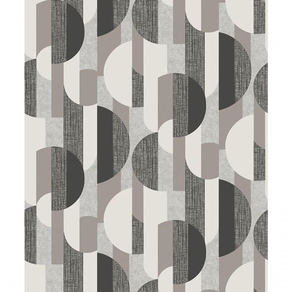 Papel De Parede Maison Geométrico Bege A56301 - 1