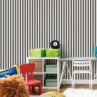Papel De Parede Listrado - G78399 Preto Tiny Tots 2 - G78399 - 2
