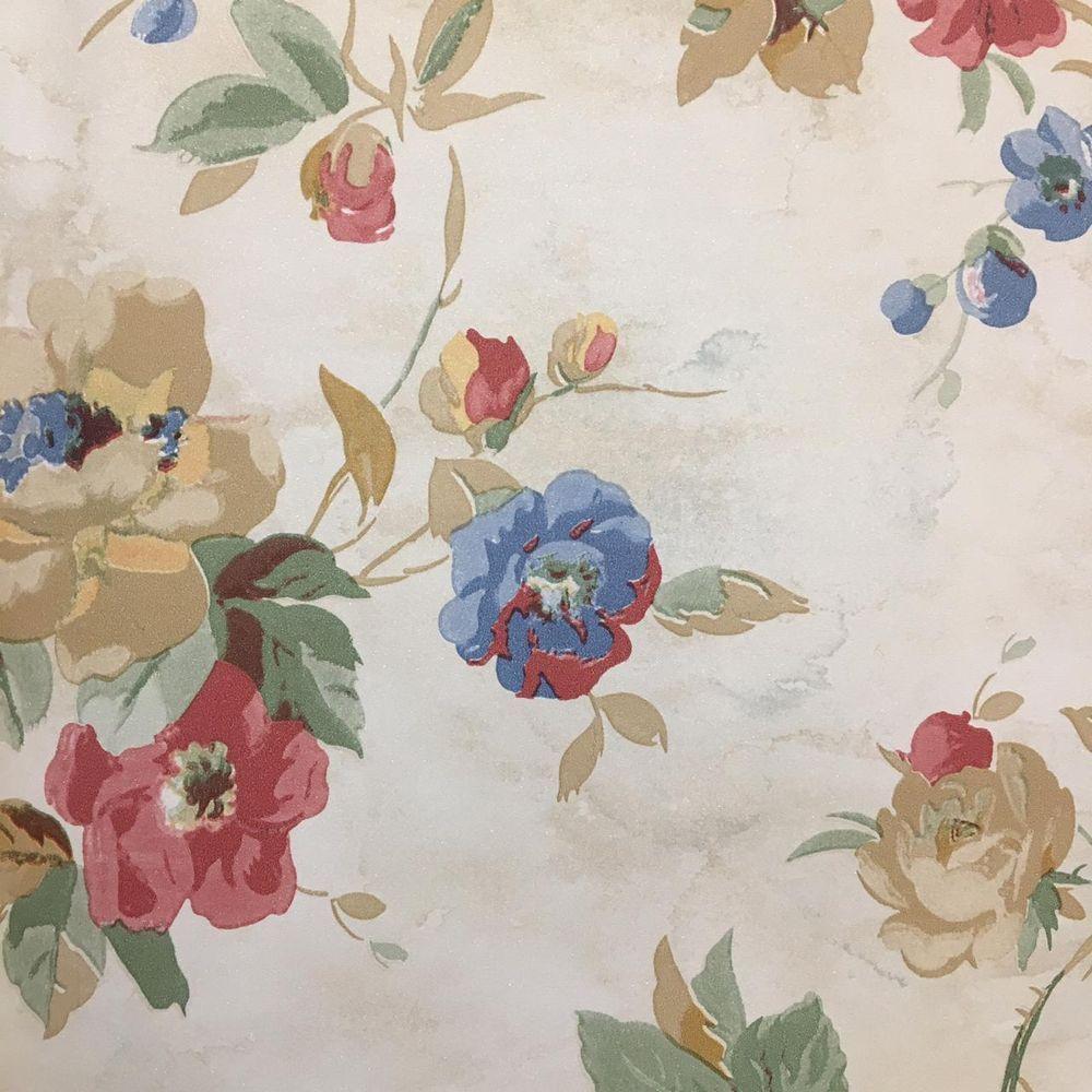 Papel De Parede Rossella Flores Ao Céu Ro3317 Rossella Ro3317 - 1