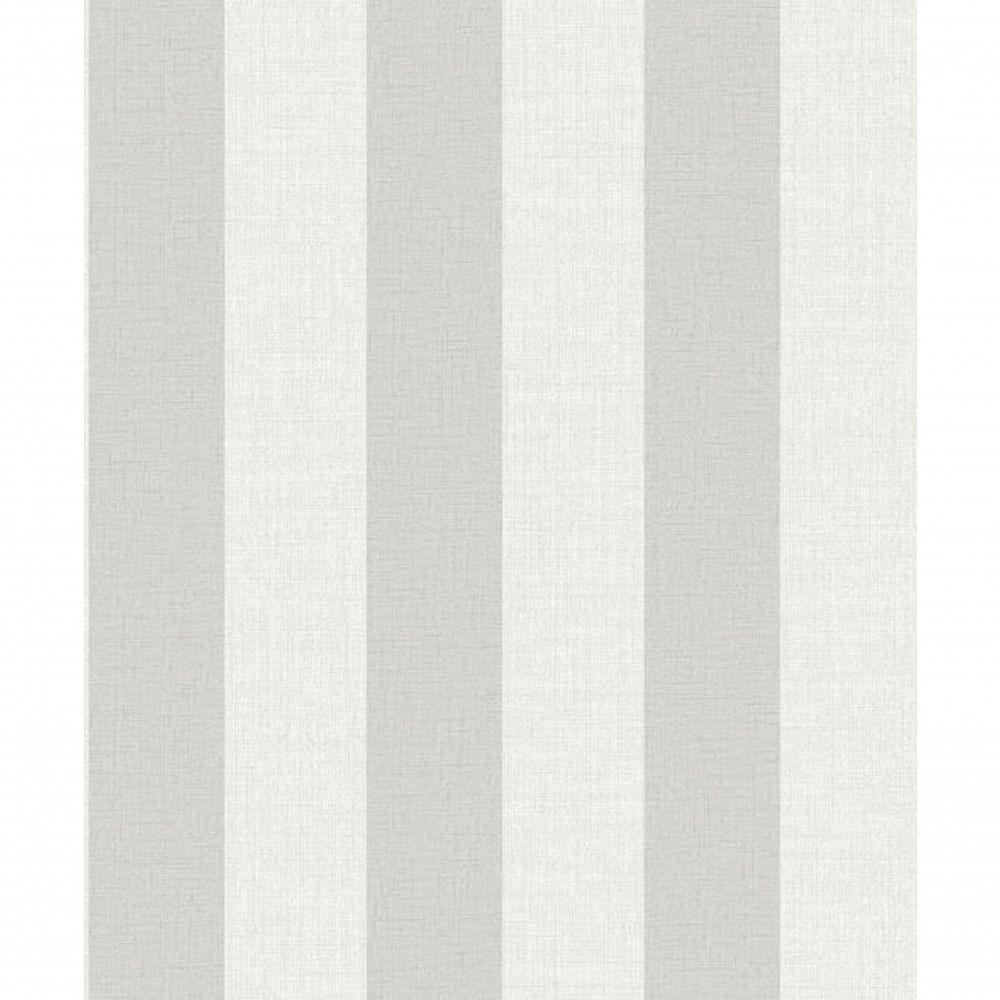 Papel De Parede Maison Listrado Cinza Mn4006 - 1