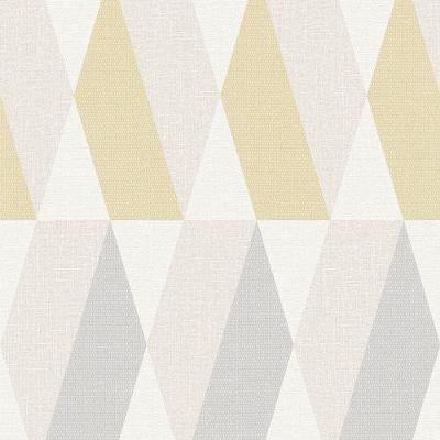 Papel De Parede Opus Textile Hexagon Sn3412 - Rolo 10m X 0,53m