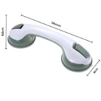 Barra Alca Suporte De Apoio Banheiro Deficiente Banho Idoso Portatil Viagem Com Ventosa Removivel - 6