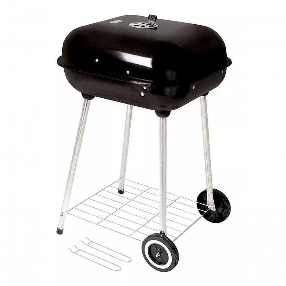 Churrasqueira A Bafo Mor Barbacoa, Portátil, À Carvão - 3