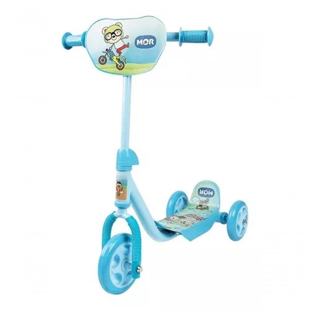 Patinete 3 Rodas Infantil Mor Suporta Até 30 Kg Ursinhos - 1