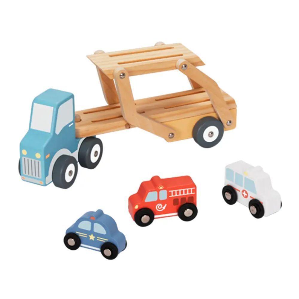 Brinquedo Didatico Caminhão Cegonha Hp033 - 5