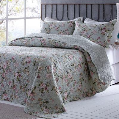 Kit Cobre Leito Colcha King Boutex Dupla Face Madri 100% Poliéster