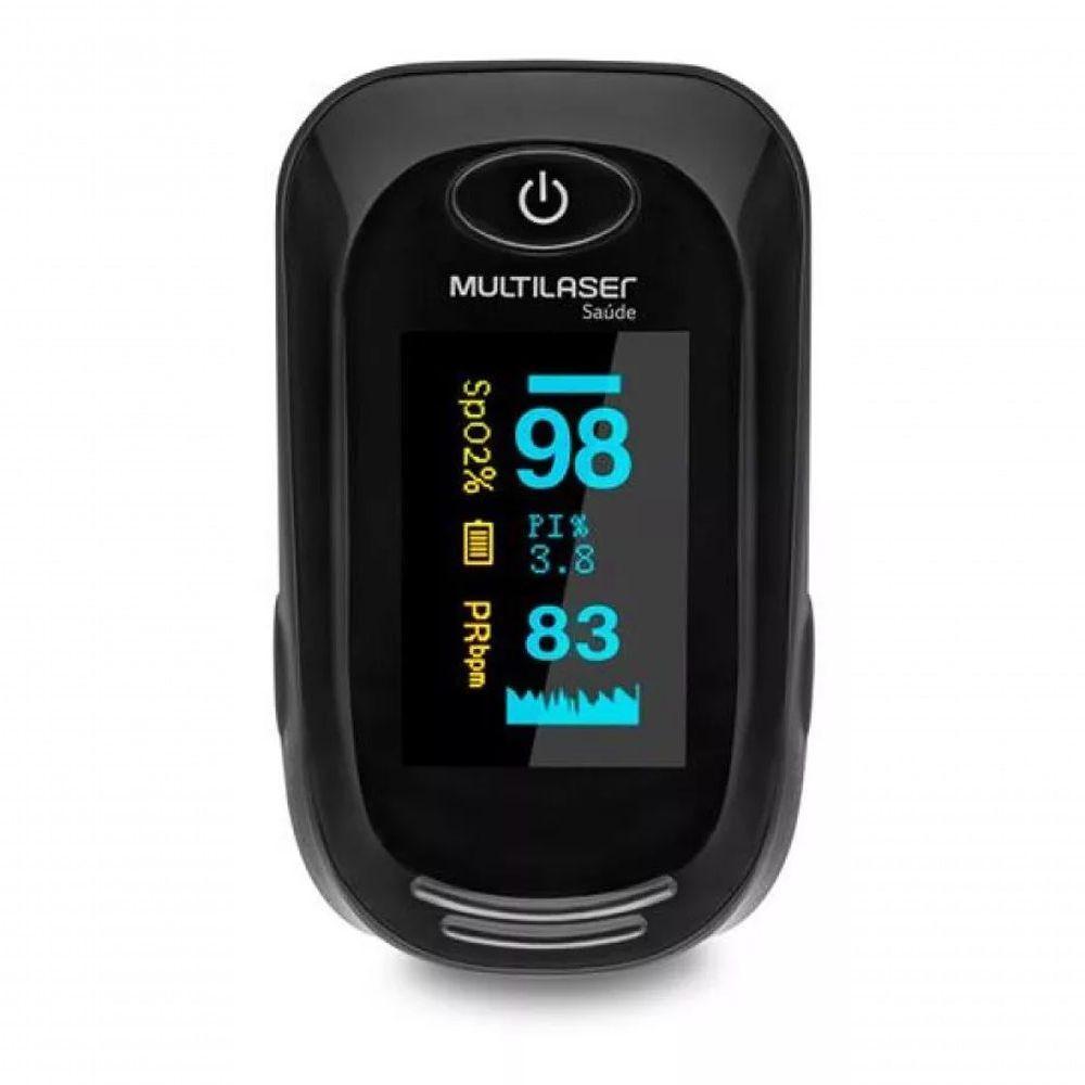 Oxímetro De Pulso Para Dedo Multilaser Hc261 Preto - 1