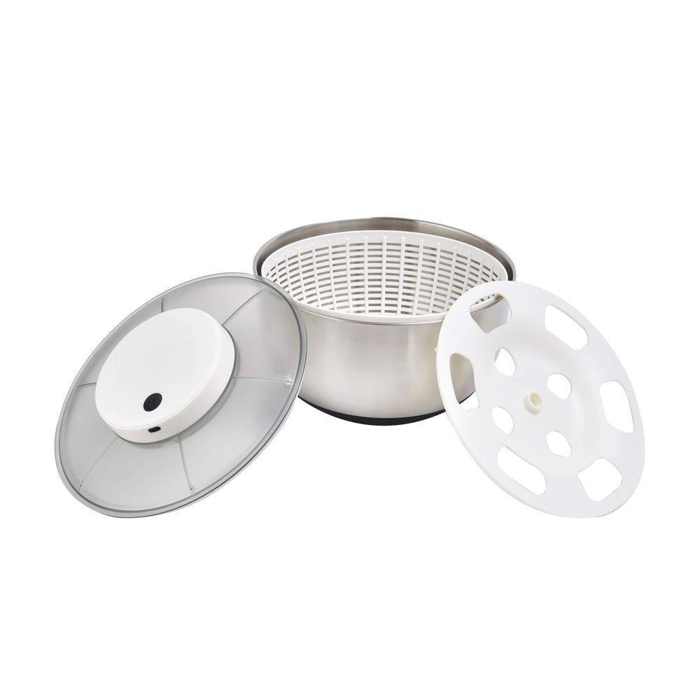 Lava E Seca Saladas Elétrico Em Aço Inox Kenya - 4