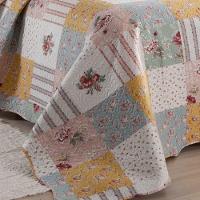 Kit Cobre Leito Colcha Queen Boutex Dupla Face Holanda 100% Poliéster - 2