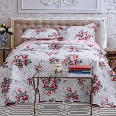 Kit Cobre Leito Colcha Queen Boutex Dupla Face Veneza 100% Poliéster