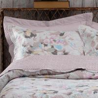 Kit Cobre Leito Colcha Casal Boutex Dupla Face Chipre 100% Poliéster - 2