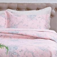 Kit Cobre Leito Colcha Casal Boutex Dupla Face Monaco 100% Poliéster - 2