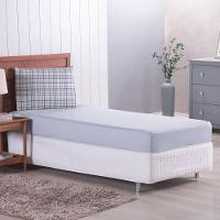 Jogo De Cama Lençol Solteiro Topchick 2 Peças Cinza 80% Algodão 20% Poliéster - 3