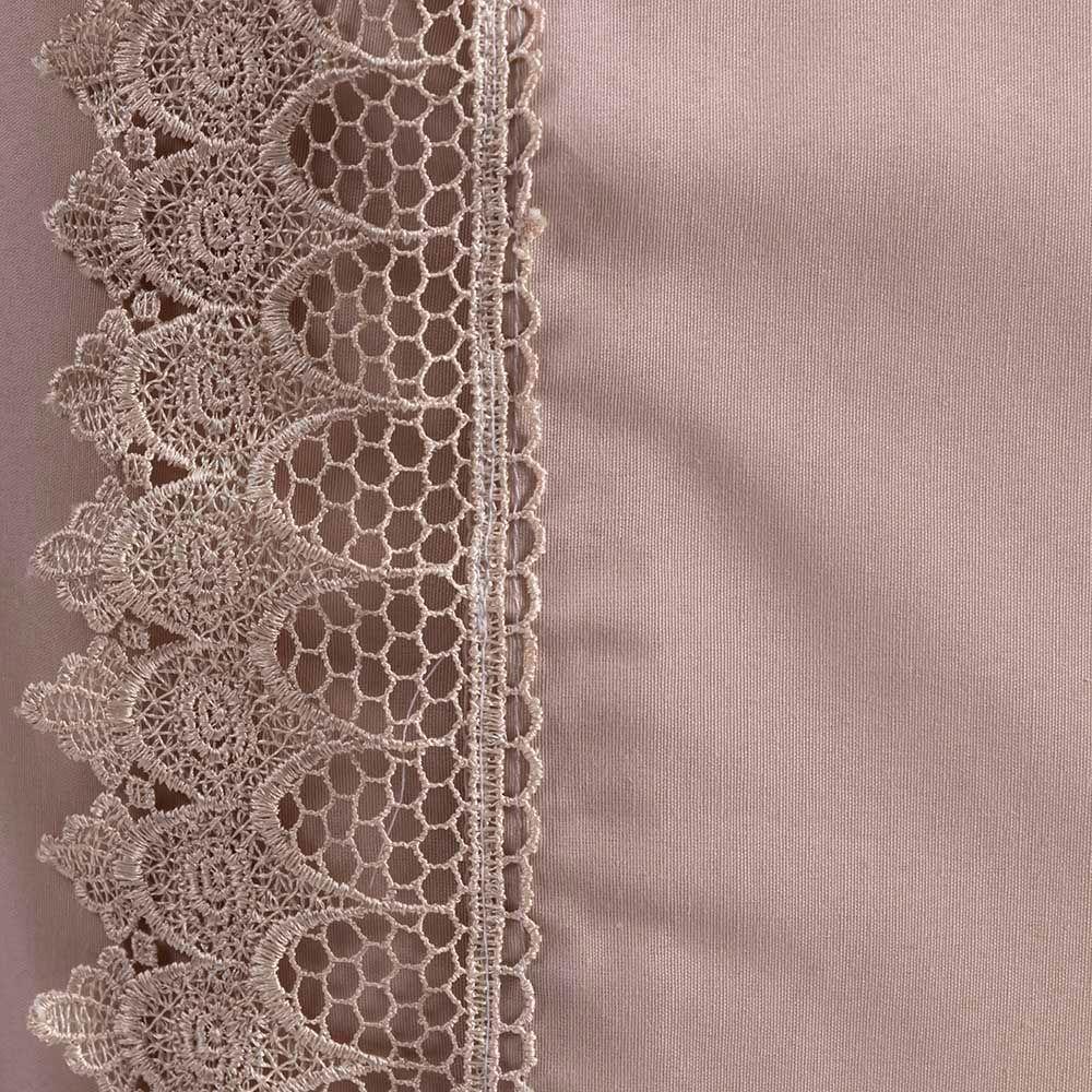 Jogo De Lençol Solteiro Suavitec Com Grippir 2 Peças - Avelã - 100% Algodão - 2