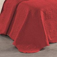 Colcha Queen Bella Dupla Face 03 Peças Vermelha 100% Poliéster - 3