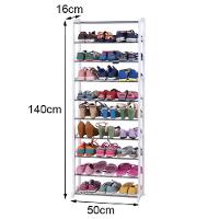 Sapateira Vertical Gigante Com 10 Prateleiras Organizador - 3