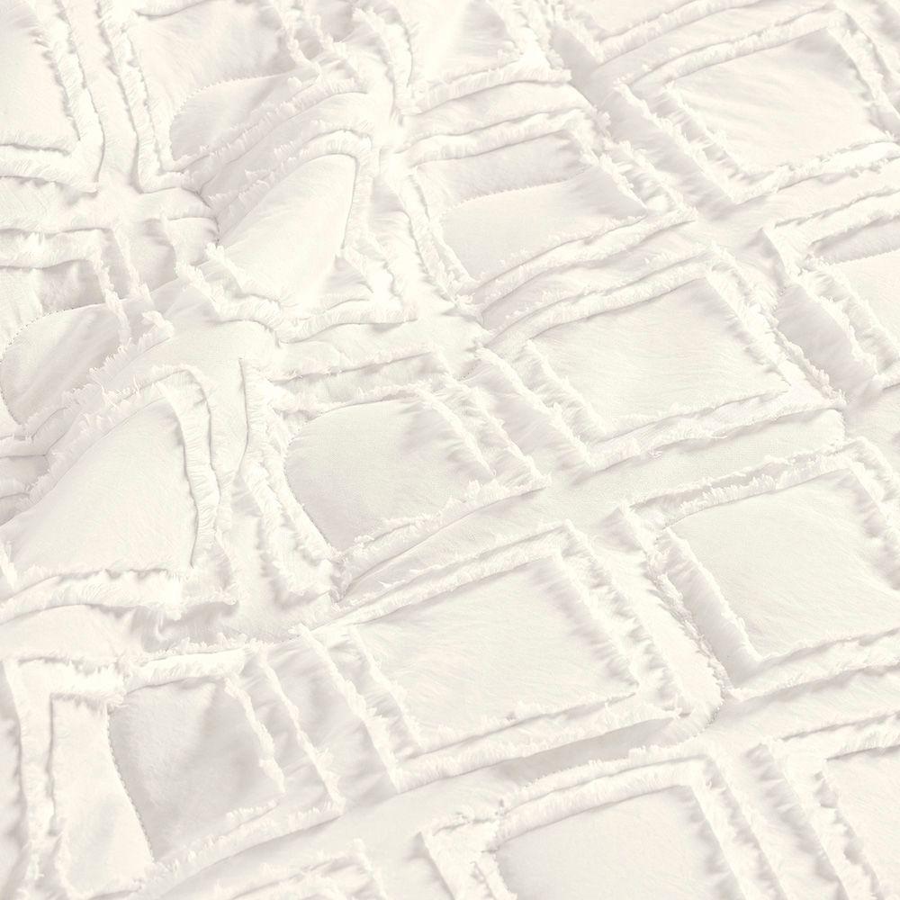 Coordenado Cobre Leito E Cobertor Fluflu Queen Ultrasoft Alto Relevo Dupla Face Mocassim 100% Poliéster - 6