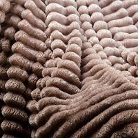 Coordenado Cobre Leito E Cobertor Fluflu Queen Ultrasoft Alto Relevo Dupla Face Mocassim 100% Poliéster - 3