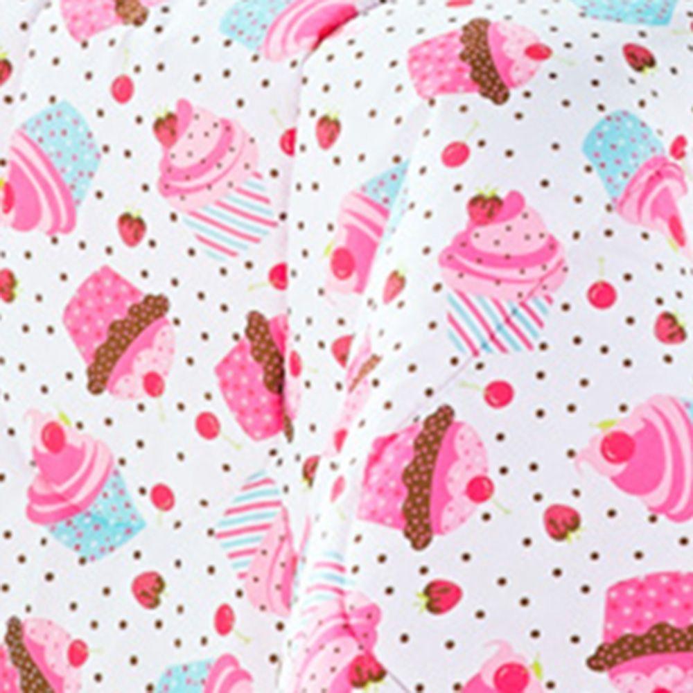 Kit Coordenado Edredom Com Lençol Solteiro Alegria Rosa 100% Poliéster - 4