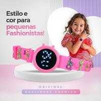 Relogio Digital Infantil Brinco Colar Oculos Sol - 2