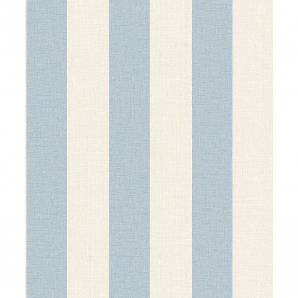 Papel De Parede Maison Listrado Azul Mn4007 - 2