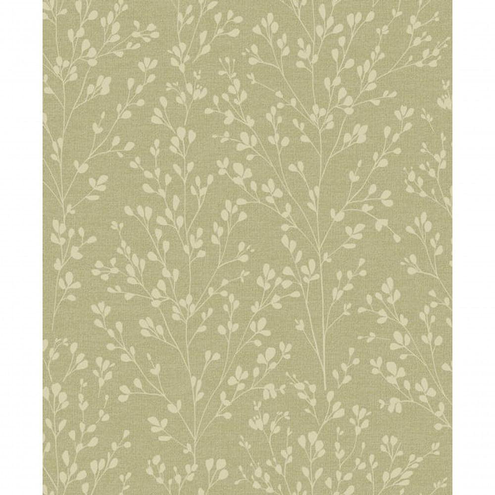 Papel De Parede Icon Folhagem Bege A71403 - 2