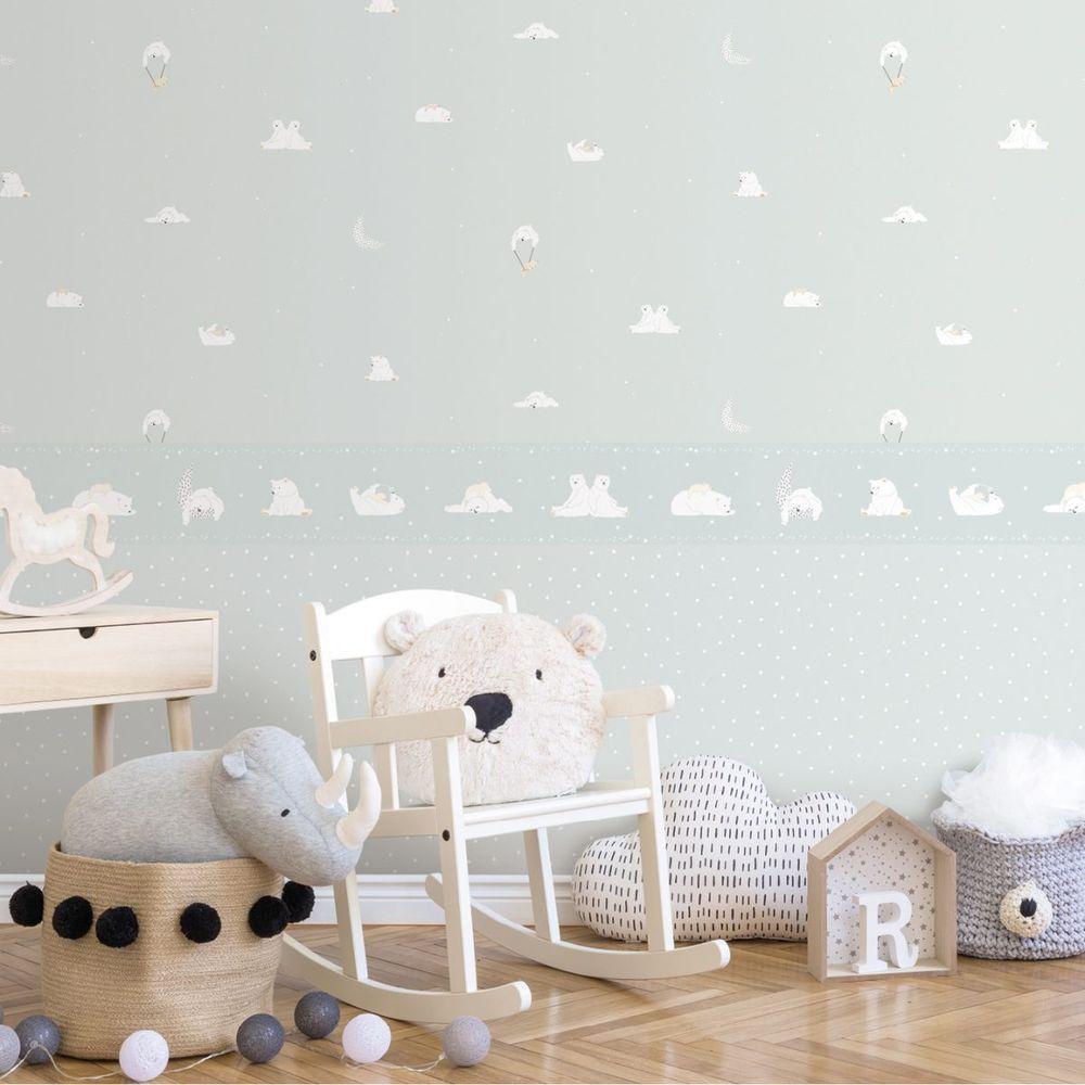 Papel De Parede Sambori Bonne Nuit 7003-1 - Rolo 10m X 0,53m - 2