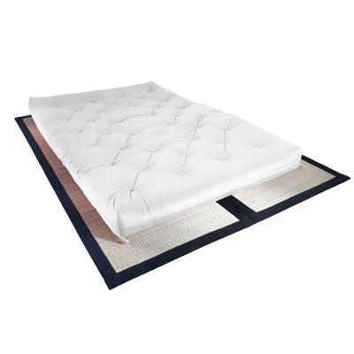 Colchão Futon King Dobrável Sofa Cama Acquablock Branco Off