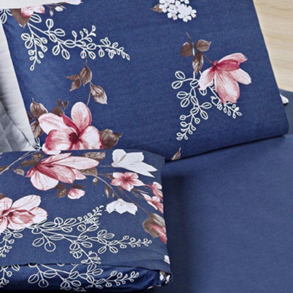 Jogo De Lençol Casal Alycia Micropercal 200fios 3pç Enc - 2